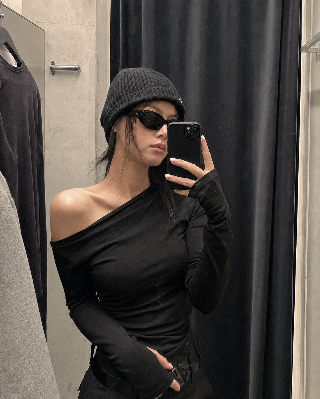 인물 사진으로 만든 포토카드 예시